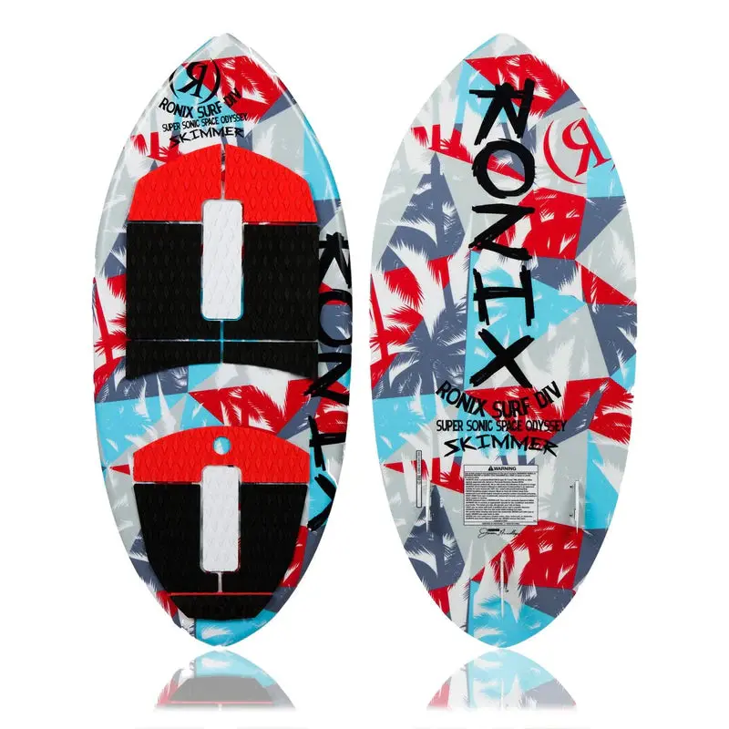 2024 Ronix Super Sonic Space Odyssey - Skimmer - White / Red / Blue - 3'11 1
