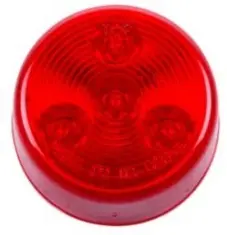 Round Led Clearance/Marker Light, 4-Diodes, Red, 2 1/2" Diameter # Cl-26020-R 1