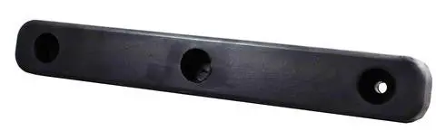 Boat Trailer Rubber Bow Stop For Pontoon, Catamaran, Deck Style Boats - 16" X 2" X 2" #Dur184100 1