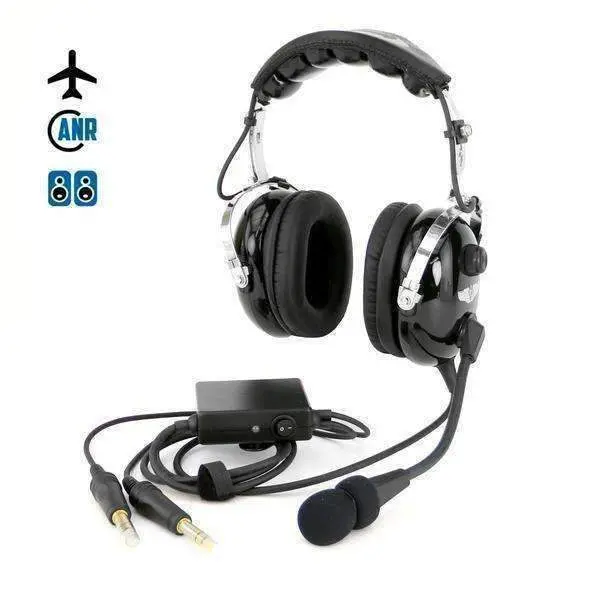 General Aviation Pilot Headset - Stereo - Model Ra950 Anr - Clearance 1