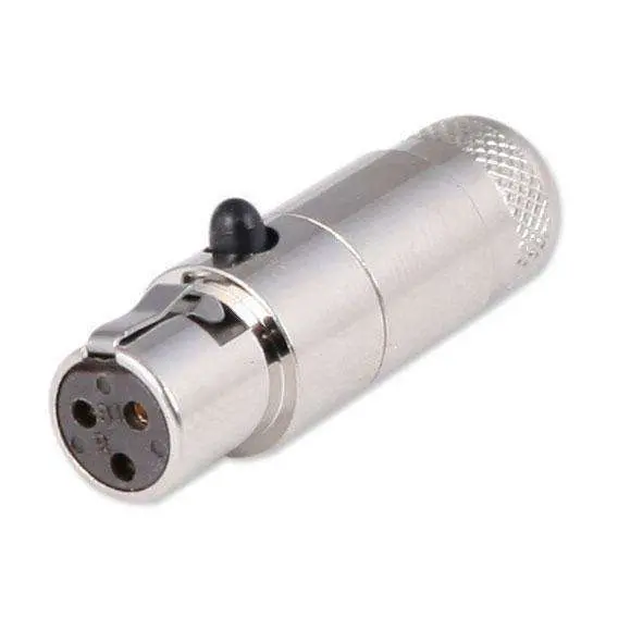 3-Pin Female Mini Xlr Connector Ta3fl 1