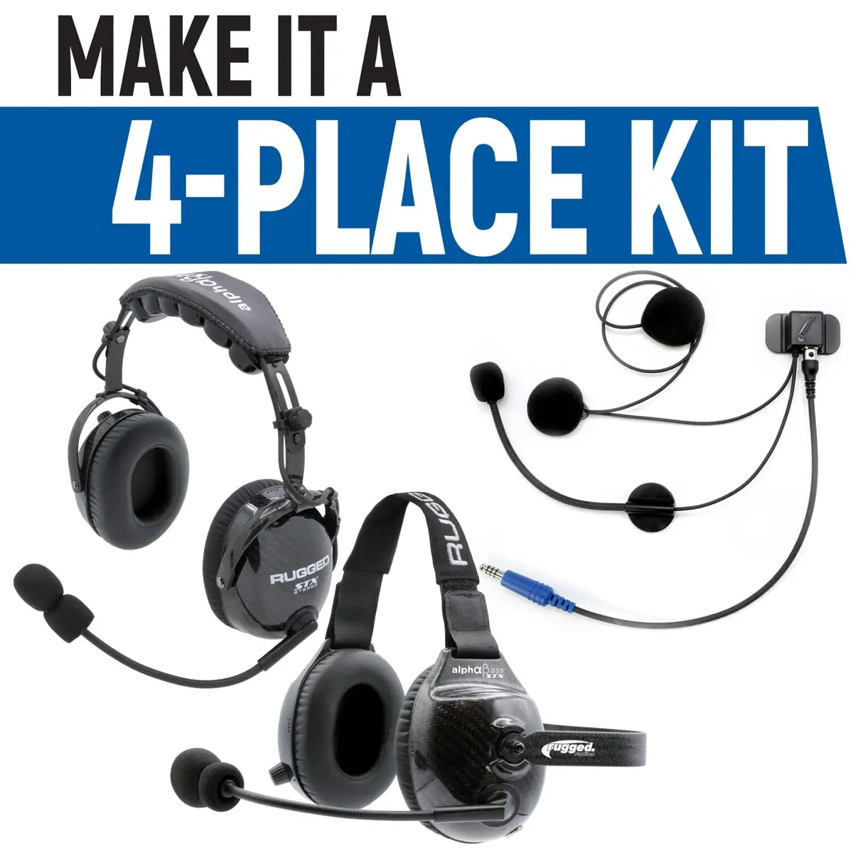 Rear Seat Expansion Kit With Helmet Kits Or Headsets 1