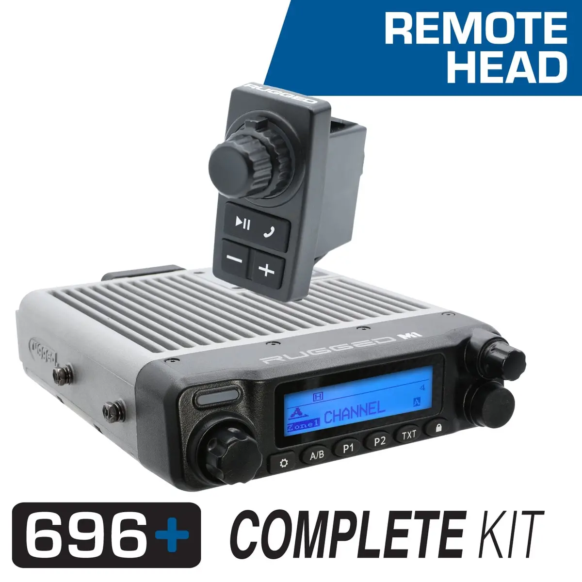 696 Plus Remote Head Complete Master Communication Kit With Intercom And 2-Way Radio 1
