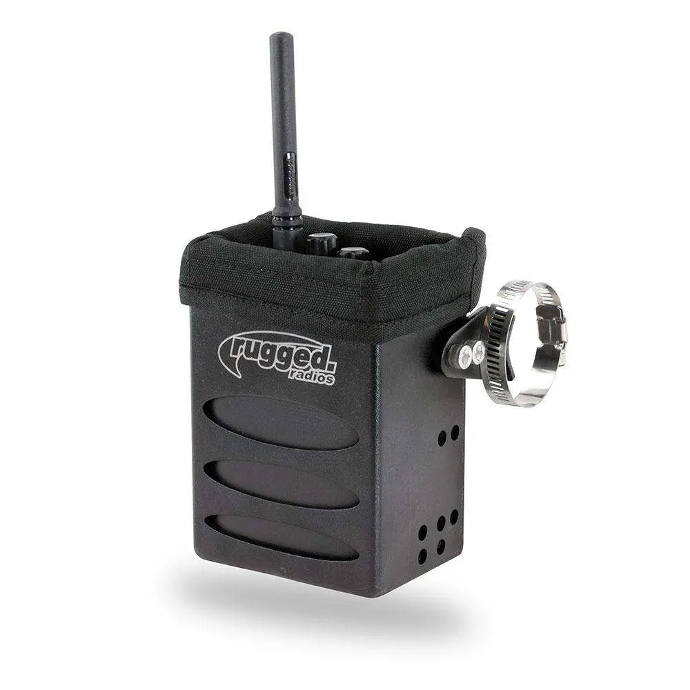 Aluminum Radio Box For Handheld Radios - Universal Mounting 1