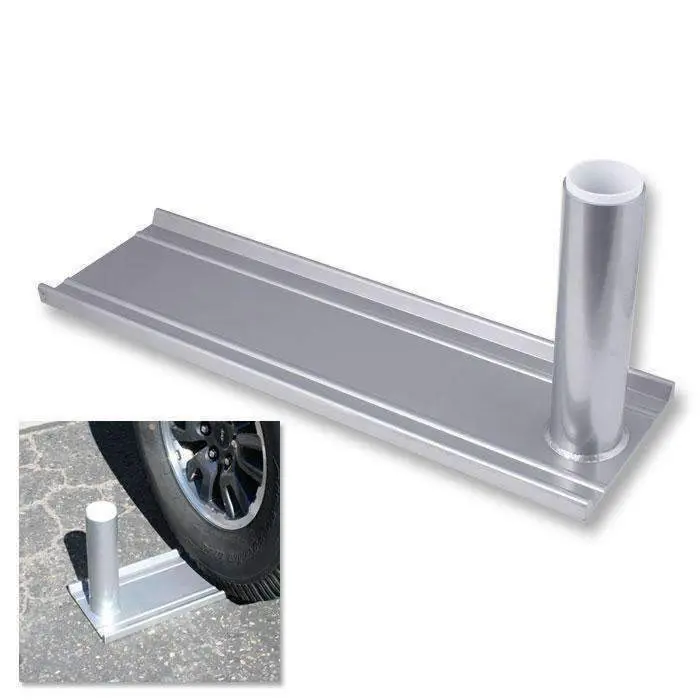 Aluminum Wheel Stand For Base Camp Telescoping Flag Poles 1
