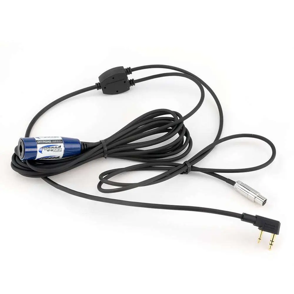 Rugged Wired Xl Single Seat Car Harness With Pre-Wired 2-Pin Rugged Handheld Radio Connector 1