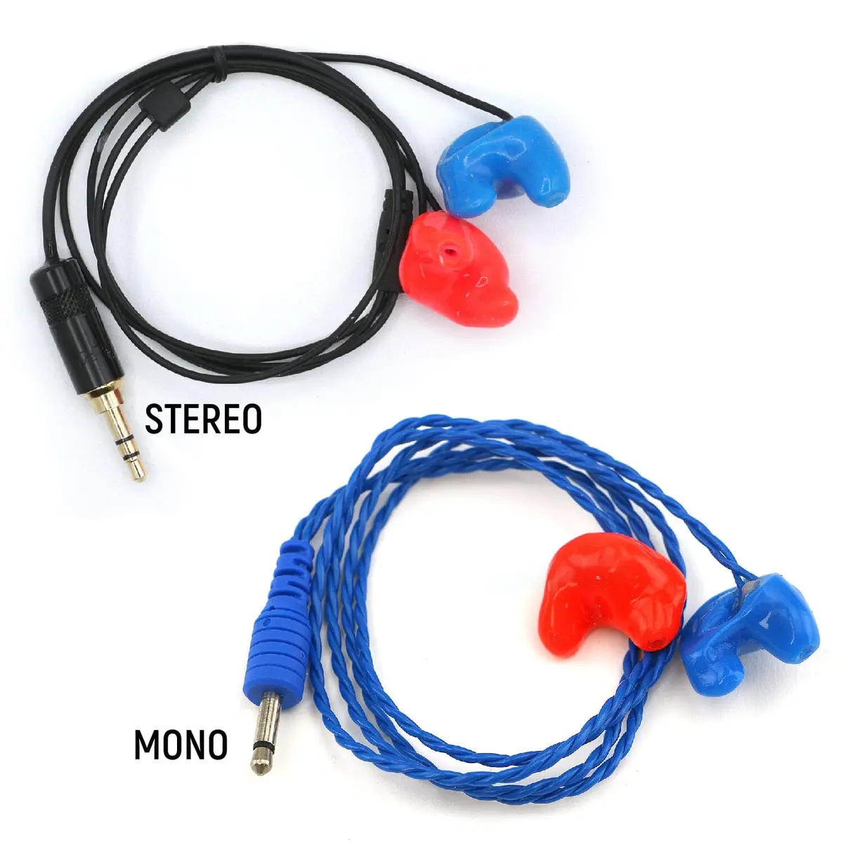 Challenger Semi-Custom Molded Ear Bud Speakers With 1/8" Plug 1