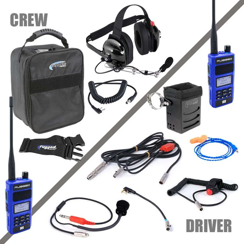 Complete Team - Nascar 3C Racing System With Rugged R1 Handheld Radios 1