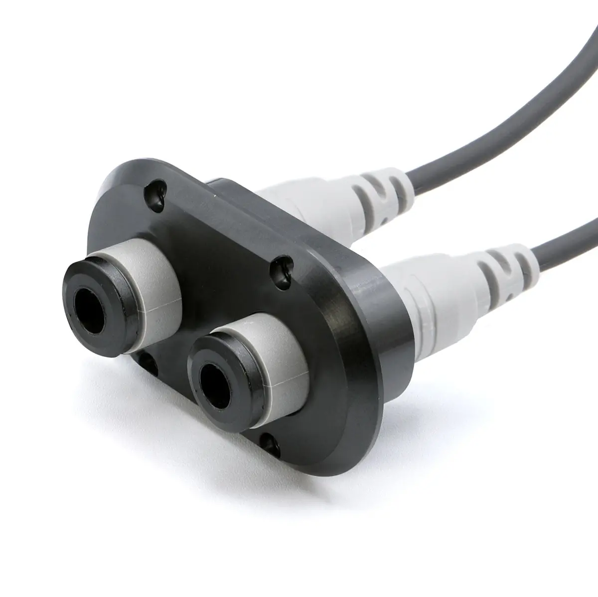 Dual Headset / Helmet Jack Flush Mount 1