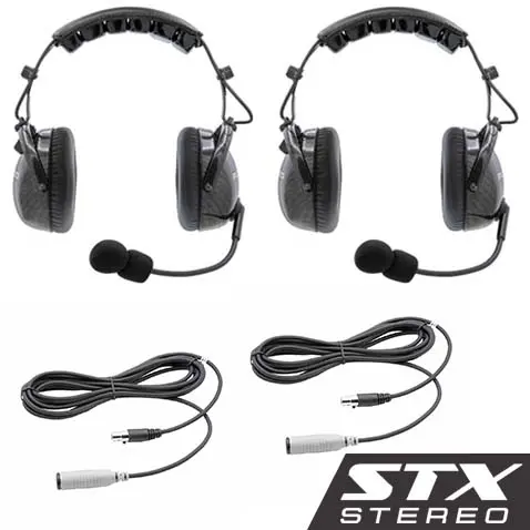 Expand To 4 Place With Stx Stereo Alphabass Carbon Fiber Headsets 1