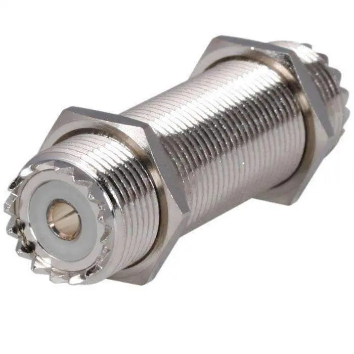 Female To Female Uhf Bulkhead Connector 1