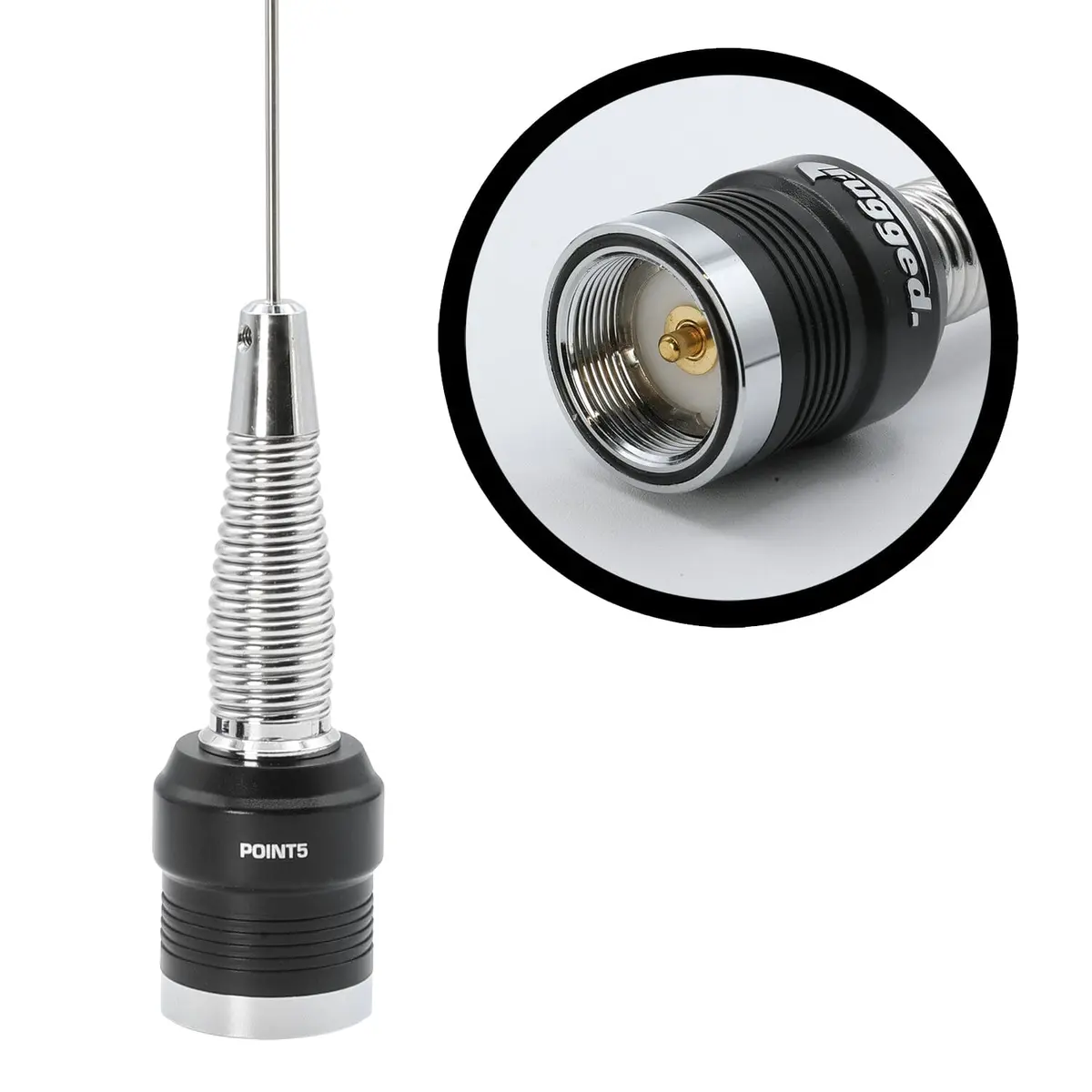 Gmrs And Uhf No Ground Plane Ngp Tuned Whip Antenna 1