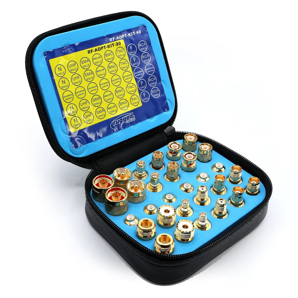 Gold Plated Bnc And Nmo Antenna Connector Kit 1