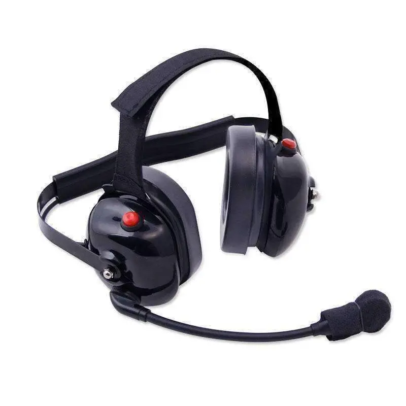 H60 Dual Radio Behind The Head (Bth) Headset - Black 1