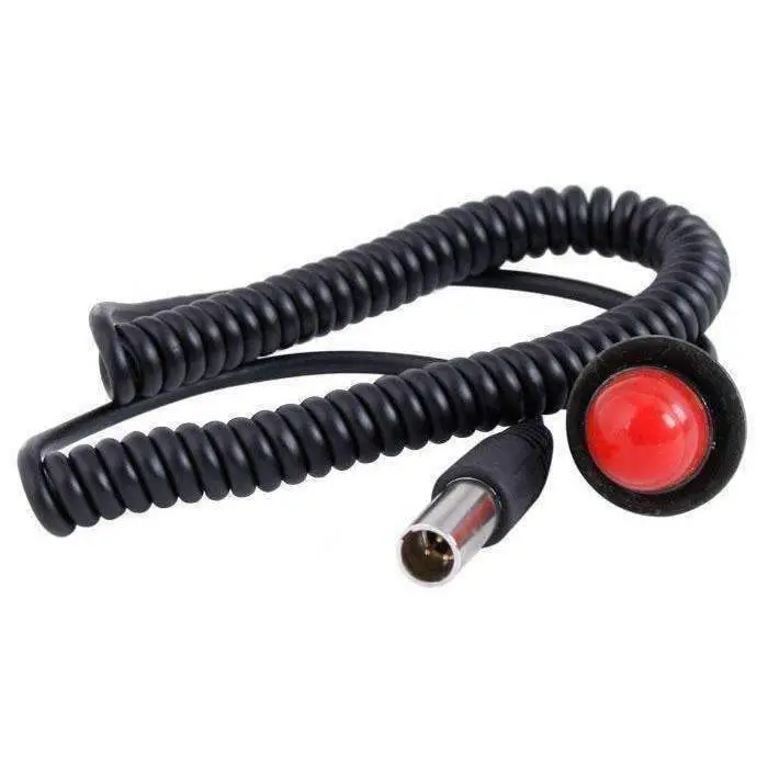 Hole Mount Steering Wheel Push To Talk (Ptt) With Coil Cord  For Car Harnesses 1