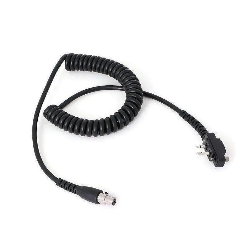 Icom Bolt On Handheld Radio - Headset Coil Cord 1