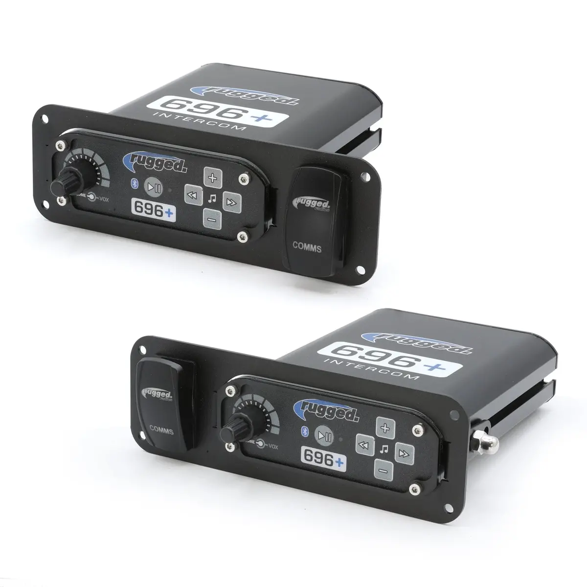 In-Dash Mount With Switch Hole For Rugged Intercoms 1