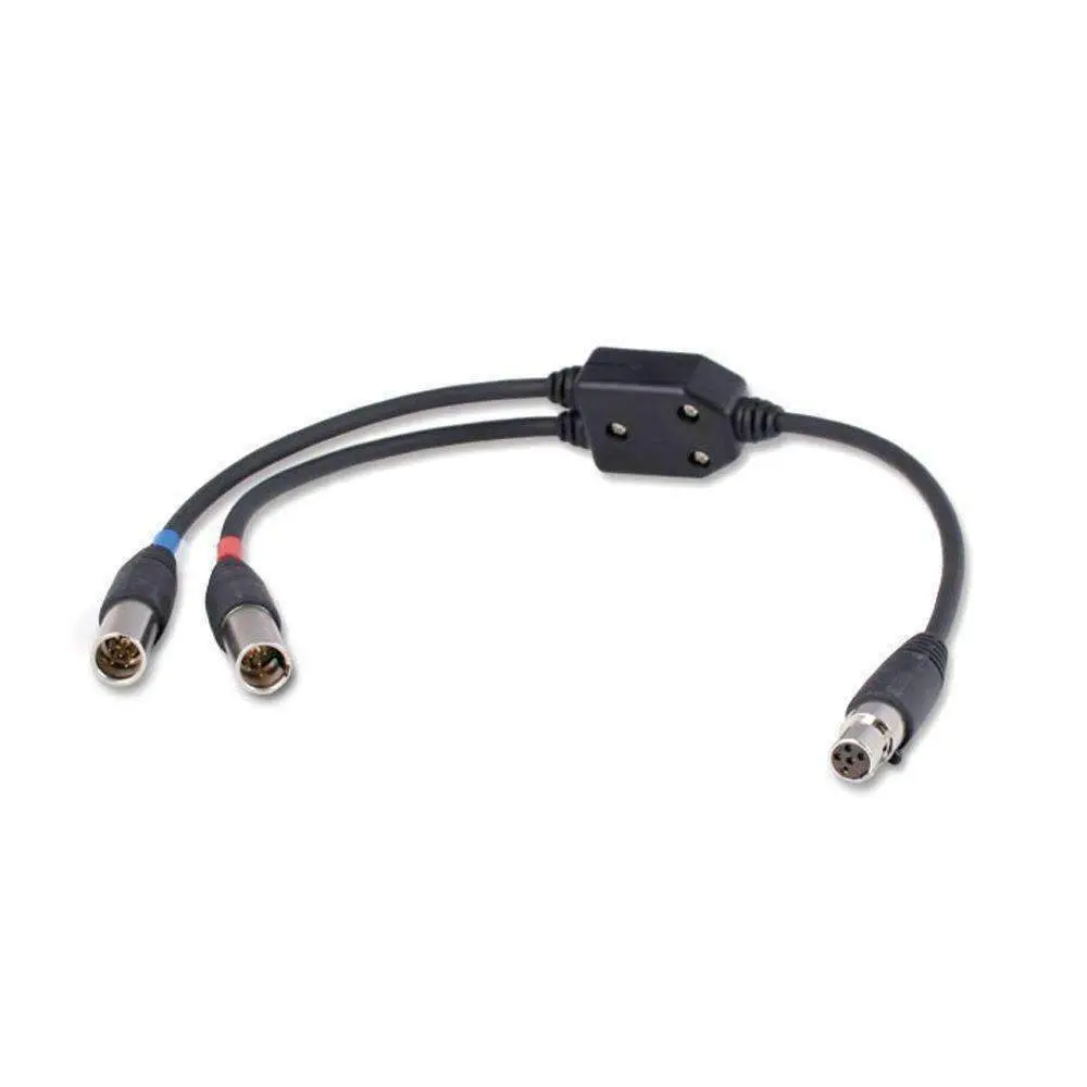 Intercom Headsets / Helmet 5 Pin Port Splitter Cable 1