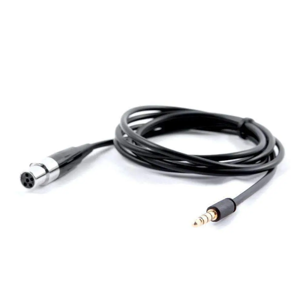Iphone 3.5 Mm To Headset 5 Pin Connect Cable 1