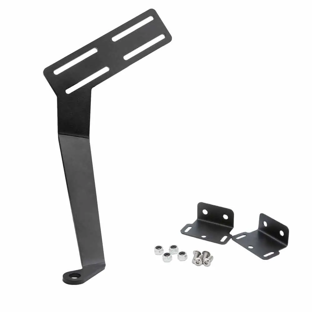 Mobile Radio Mount For Jeep Tj, Lj • Jk 2 Door Only • Passenger Side Interior 1