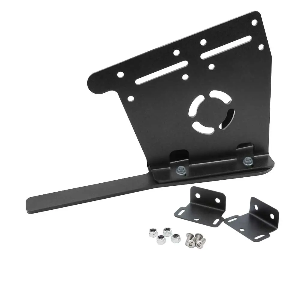 Mobile Radio Mount For Jeep Jl, Jt, And Gladiator Passenger Side Interior 1
