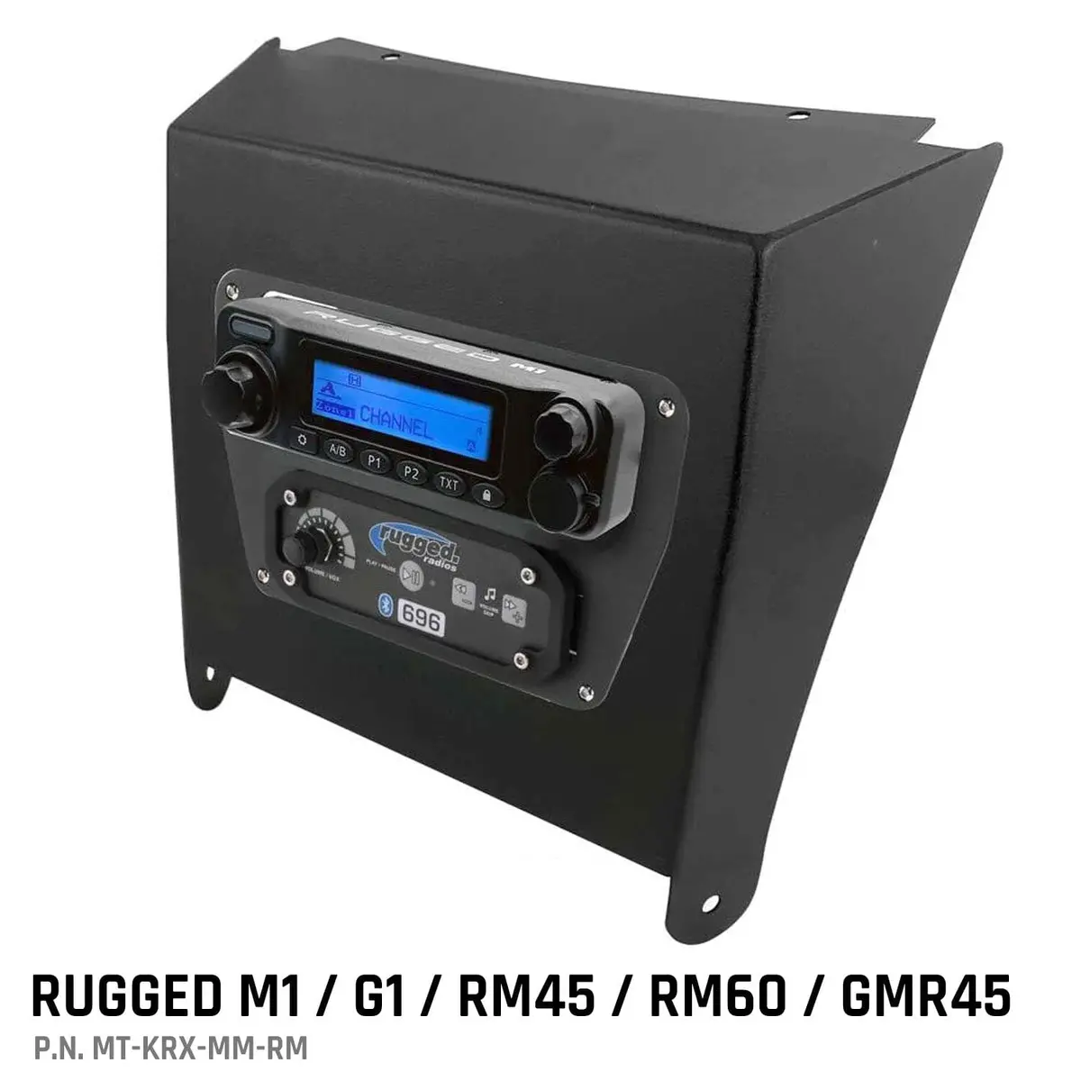 Kawasaki Krx Multi-Mount Kit For M1 / G1 / Rm45 / Rm60 / Gmr45 Radio And Rugged Intercom 1
