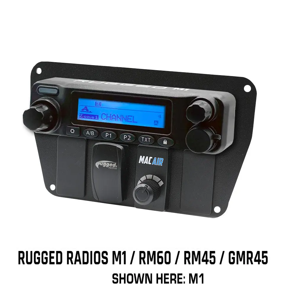 Multi Mount Insert Or Standalone Mount For Rugged Radios With Rocker Switches 1