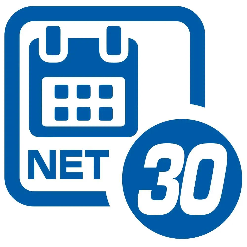 Net 30 Payment Terms - Please Pay Using The Established Net 30 Terms Agreed. 1