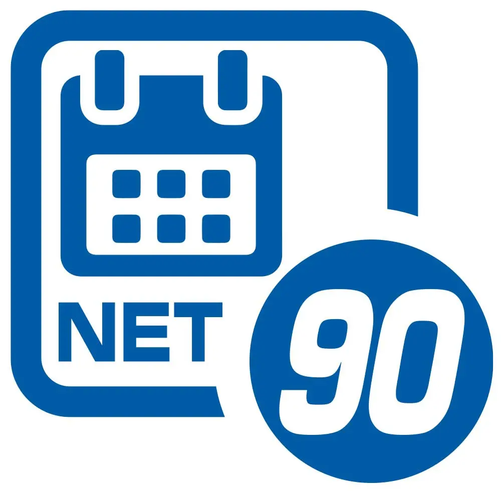 Net 90 Payment Terms - Please Pay Using The Established Net 90 Terms Agreed. 1