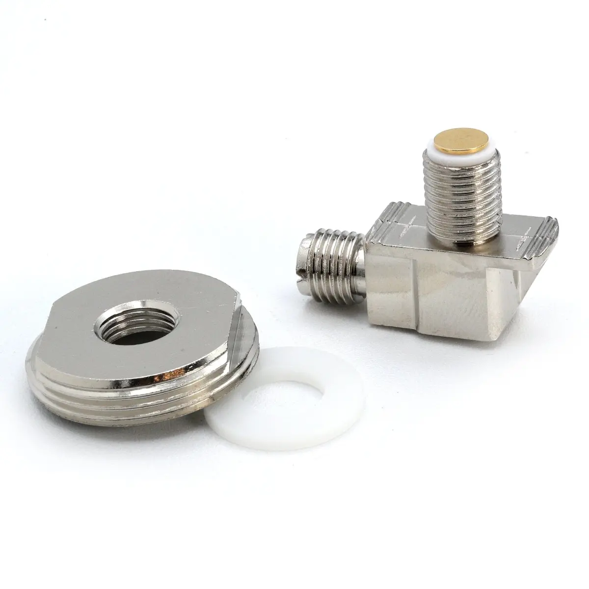Nmo Bulkhead With Mini Uhf Female Connector 1