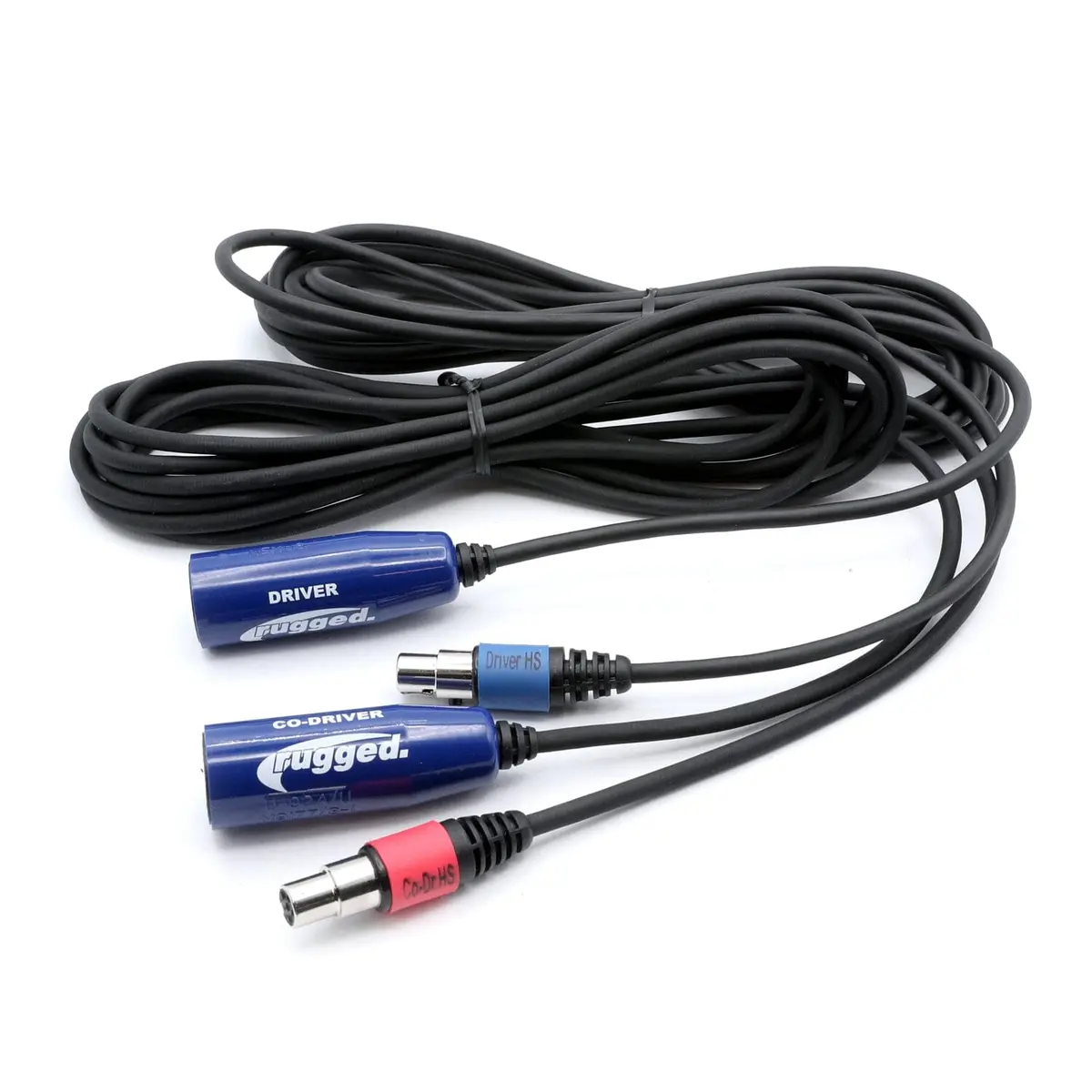 Offroad Driver And Co-Driver Intercom Cable Bundle 1