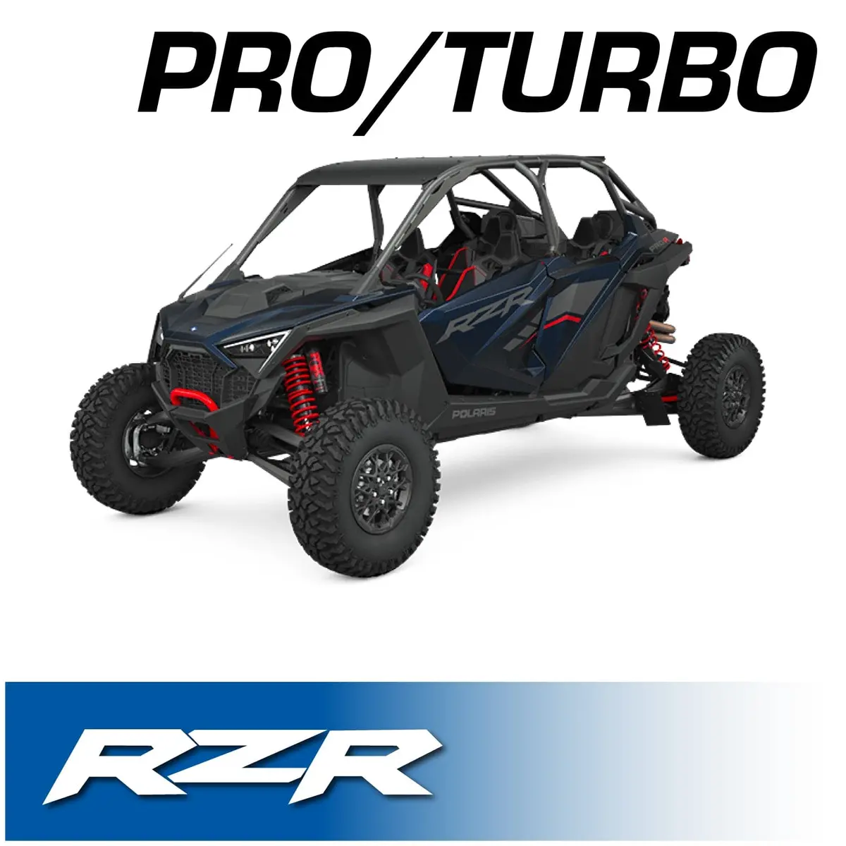 Polaris Rzr Pro Xp - Turbo R - Pro R - Complete Communication Kit With Bluetooth Intercom And 2-Way Radio 1