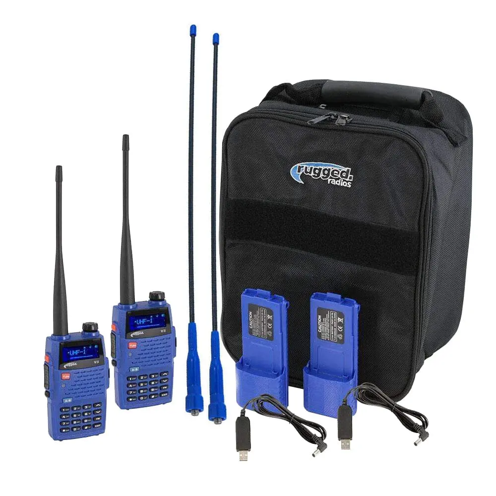 V3 Ready Pack - Rugged V3 - Business Band Two Way Handheld Radios - Analog Only 1