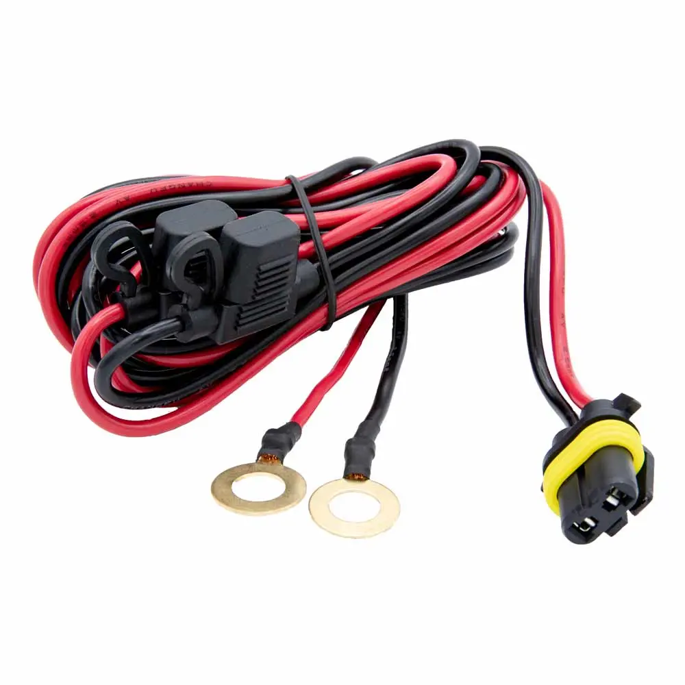 Replacement 8.5' Mobile Radio Power Cable With Waterproof Connector 1