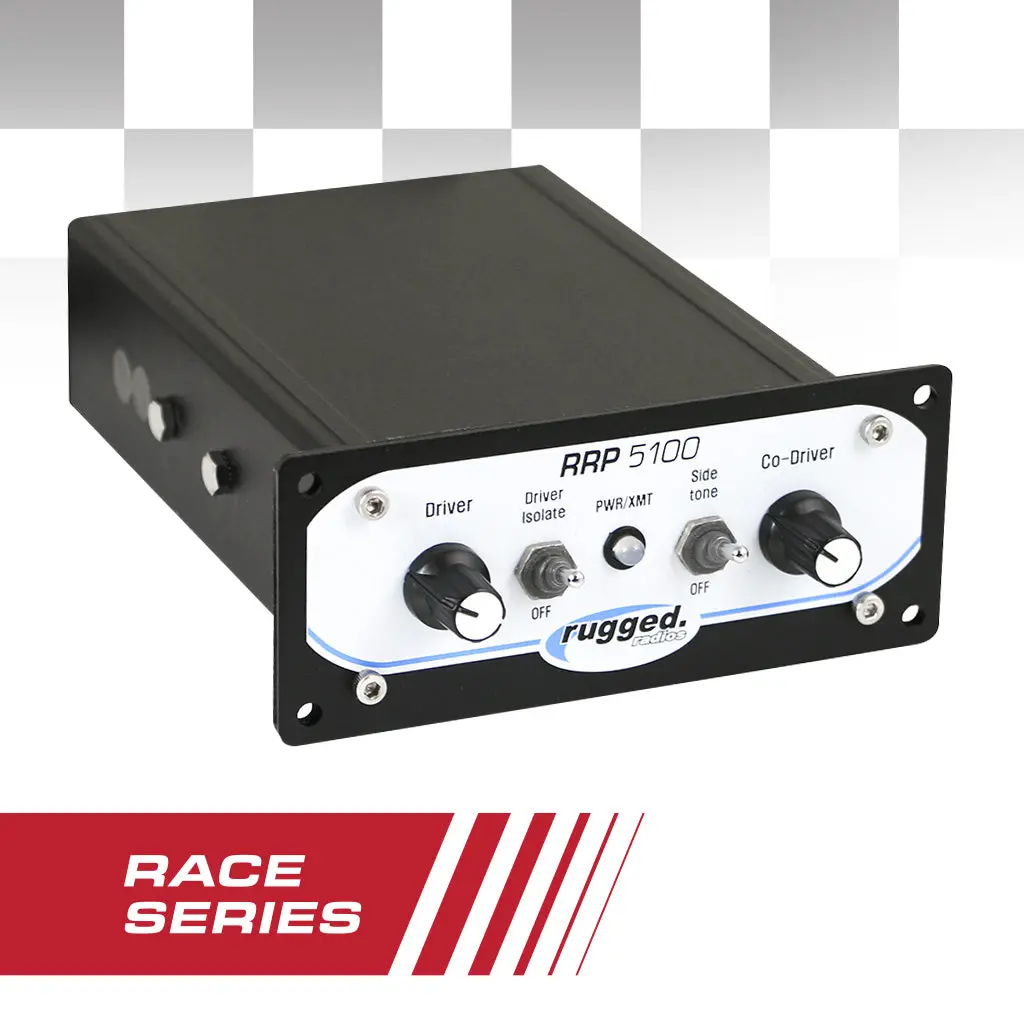 Rrp5100 Pro - Race Series Panel Mount Intercom 1