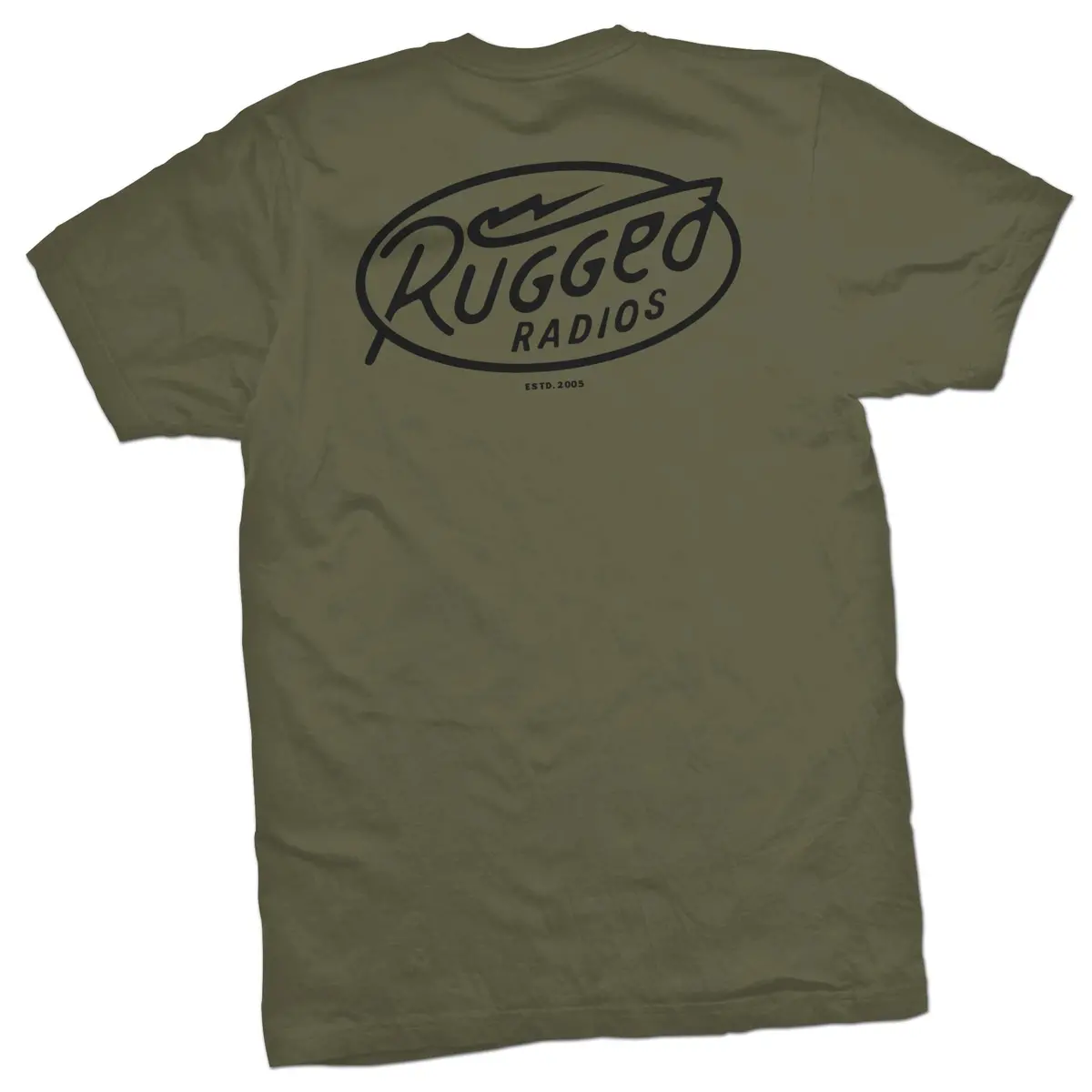 Rugged Radios Bolt T-Shirt - Green 3
