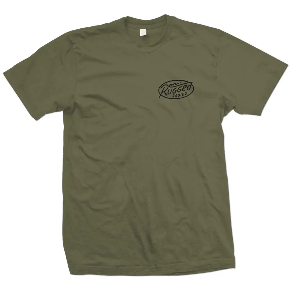 Rugged Radios Bolt T-Shirt - Green 2