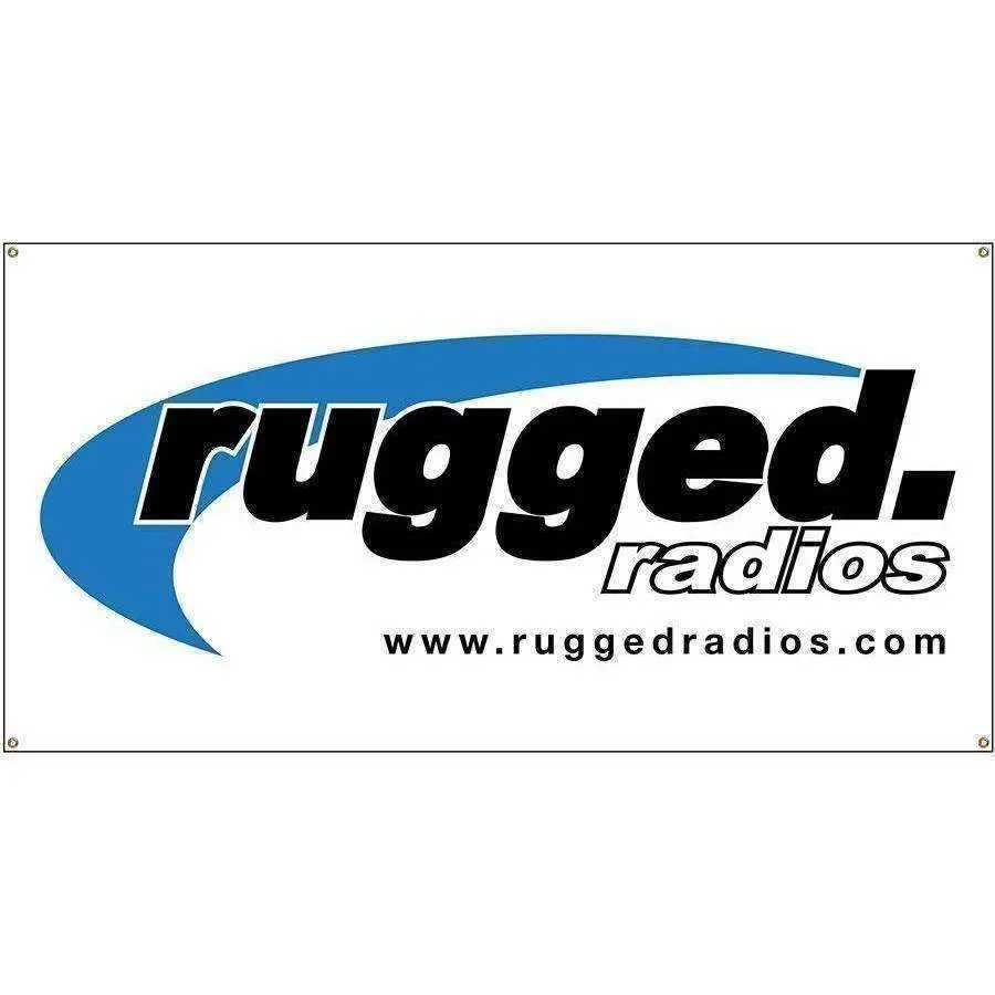 Rugged Radios Race Banners - Available In Different Sizes 1