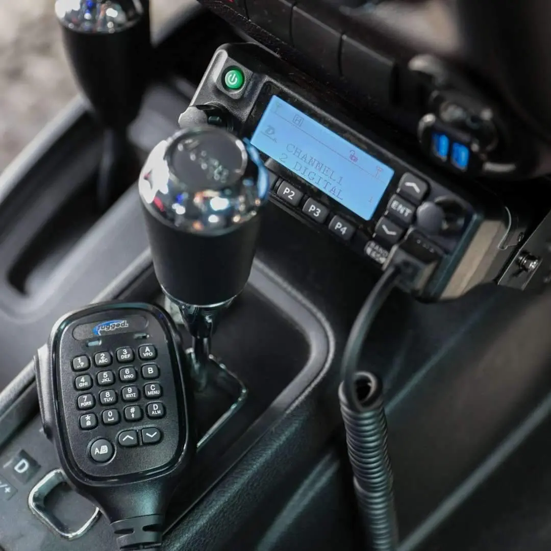 Rugged Rdm-Db Dual Band Mobile Radio - Digital And Analog - Uhf / Vhf 2