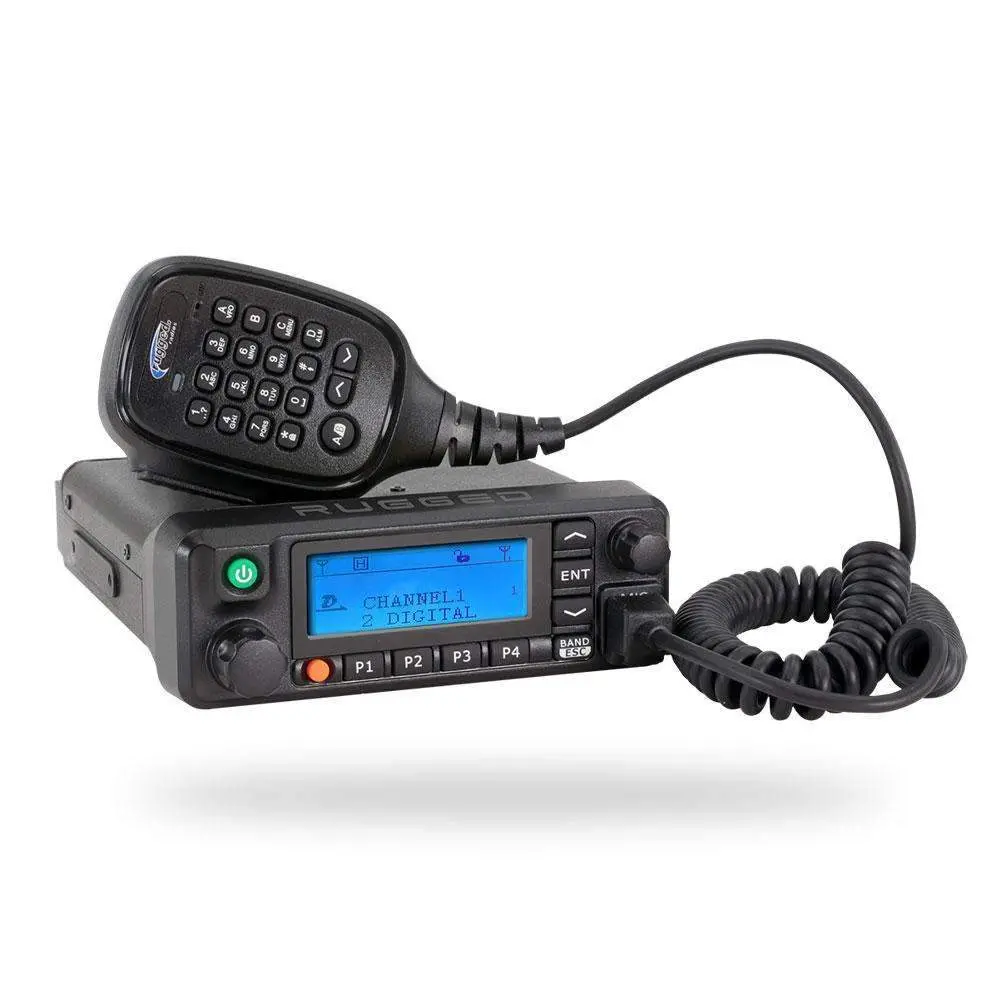 Rugged Rdm-Db Dual Band Mobile Radio - Digital And Analog - Uhf / Vhf 1