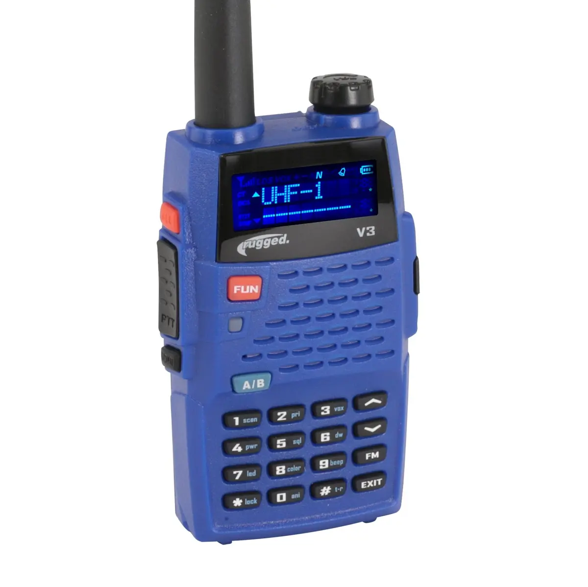 Analog Only - Rugged V3 - Business Band Two Way Handheld Radio 1