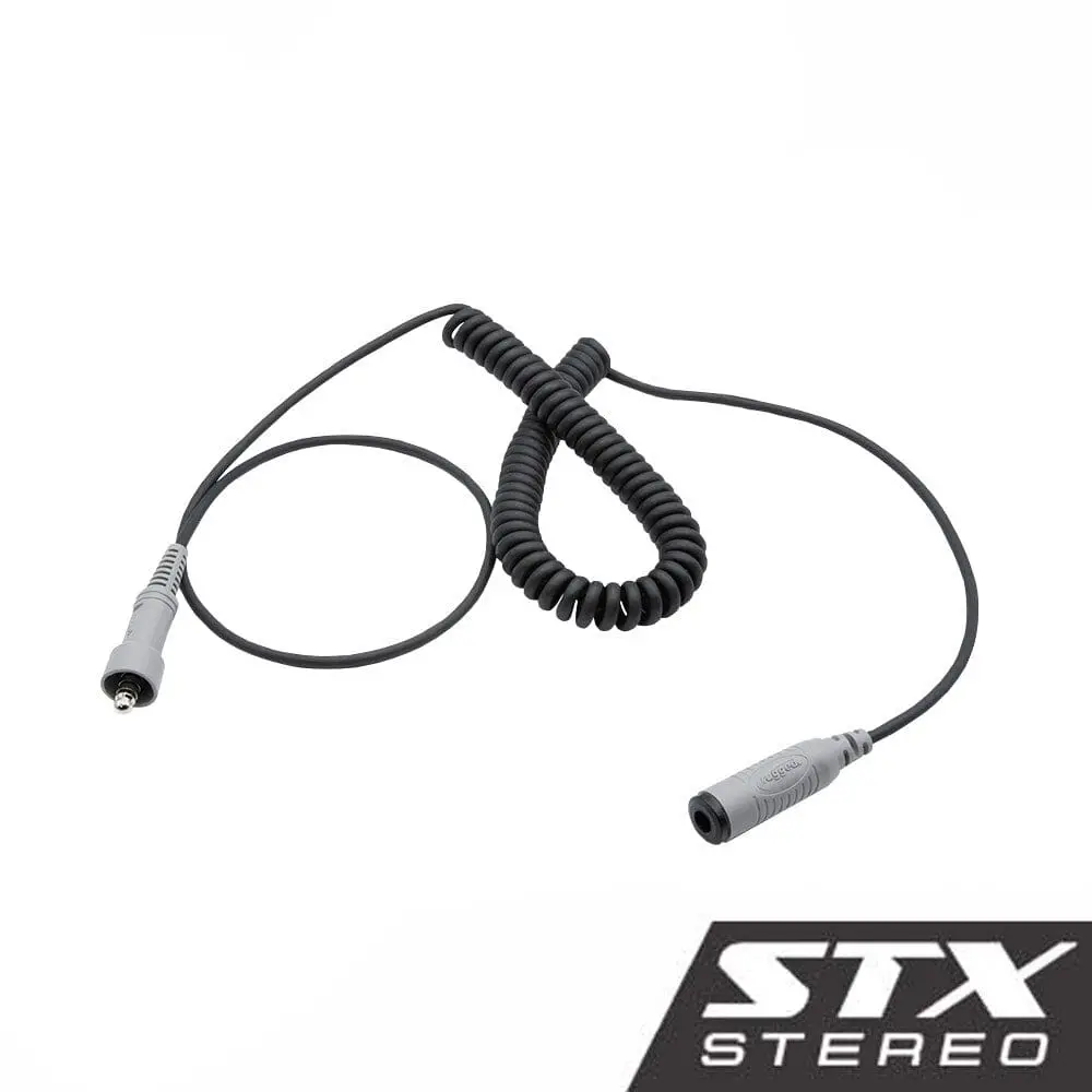 Stx Stereo Headset Or Helmet Extension Coil Cable 1