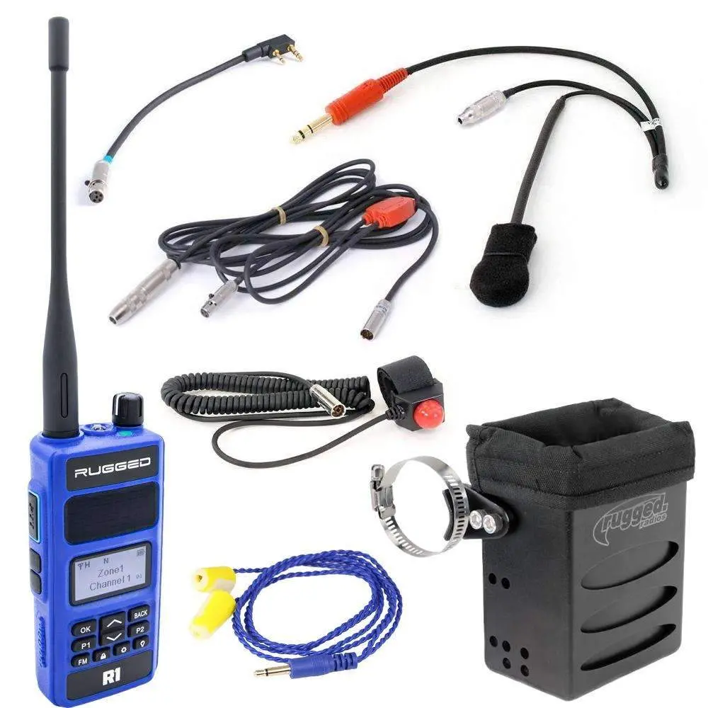 The Driver - Nascar 3C Racing Kit With Rugged R1 Handheld Radio 1