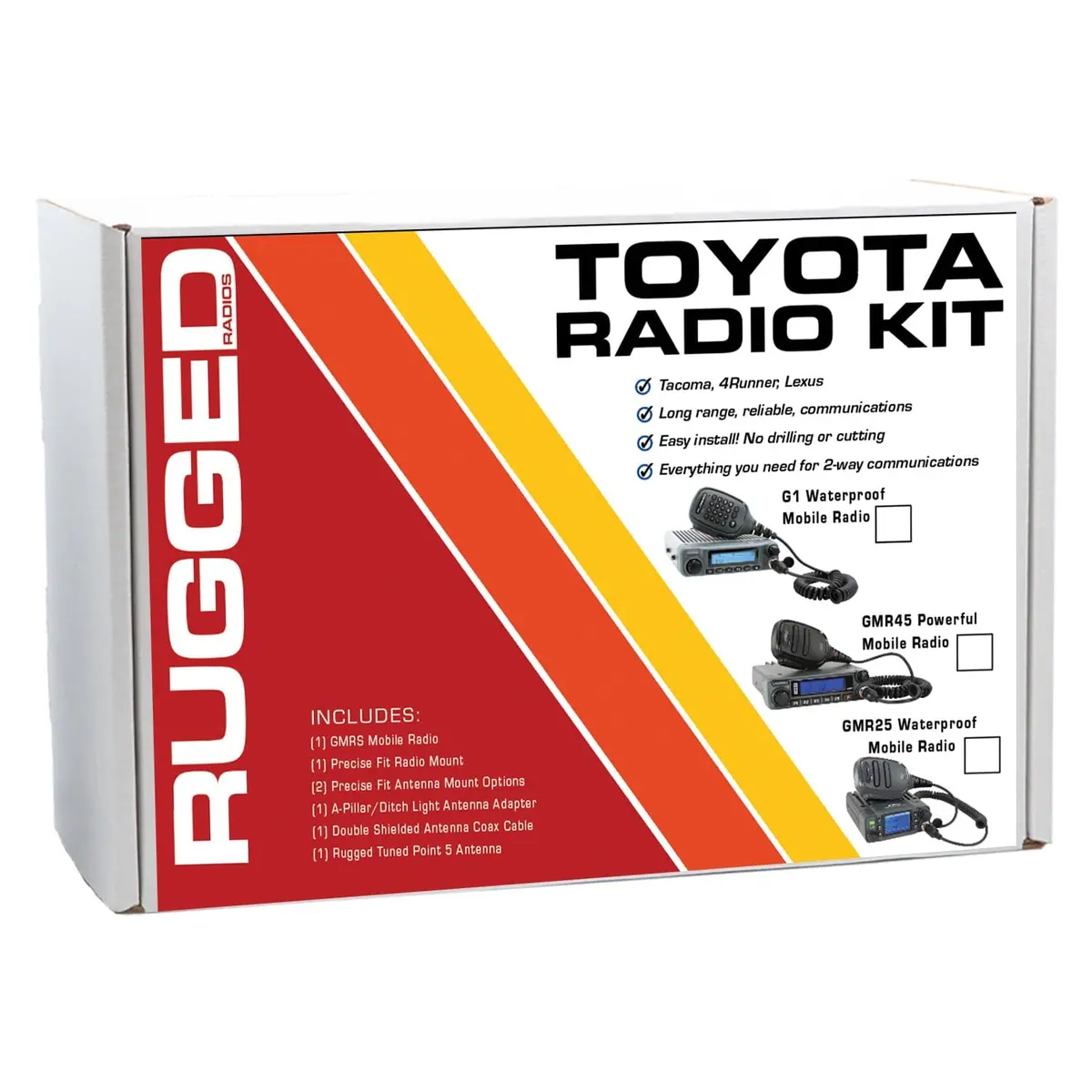 Toyota Tacoma, 4Runner, Lexus Two-Way Gmrs Mobile Radio Kit 1