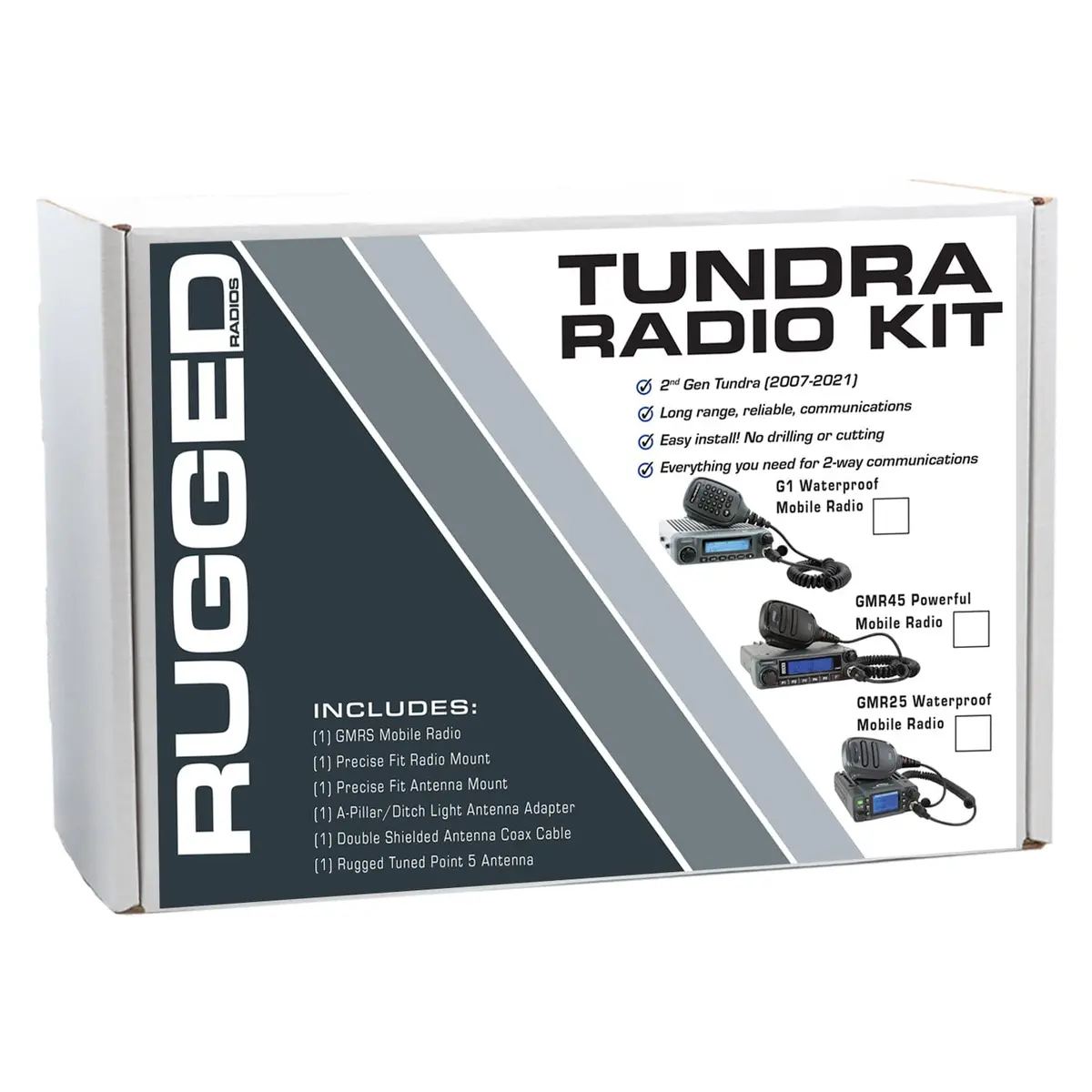 Toyota Tundra Two-Way Gmrs Mobile Radio Kit 1