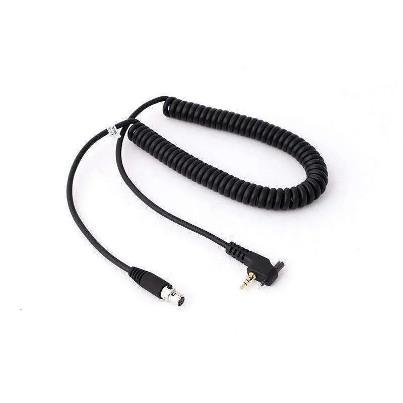 Vertex Single Pin Bolt On Handheld Radio - Headset Coil Cord 1