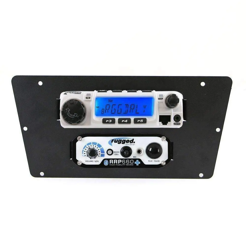 Yamaha Yxz Mount For M1 / Rm60 / Gmr45 Radio And Rugged Intercom 1