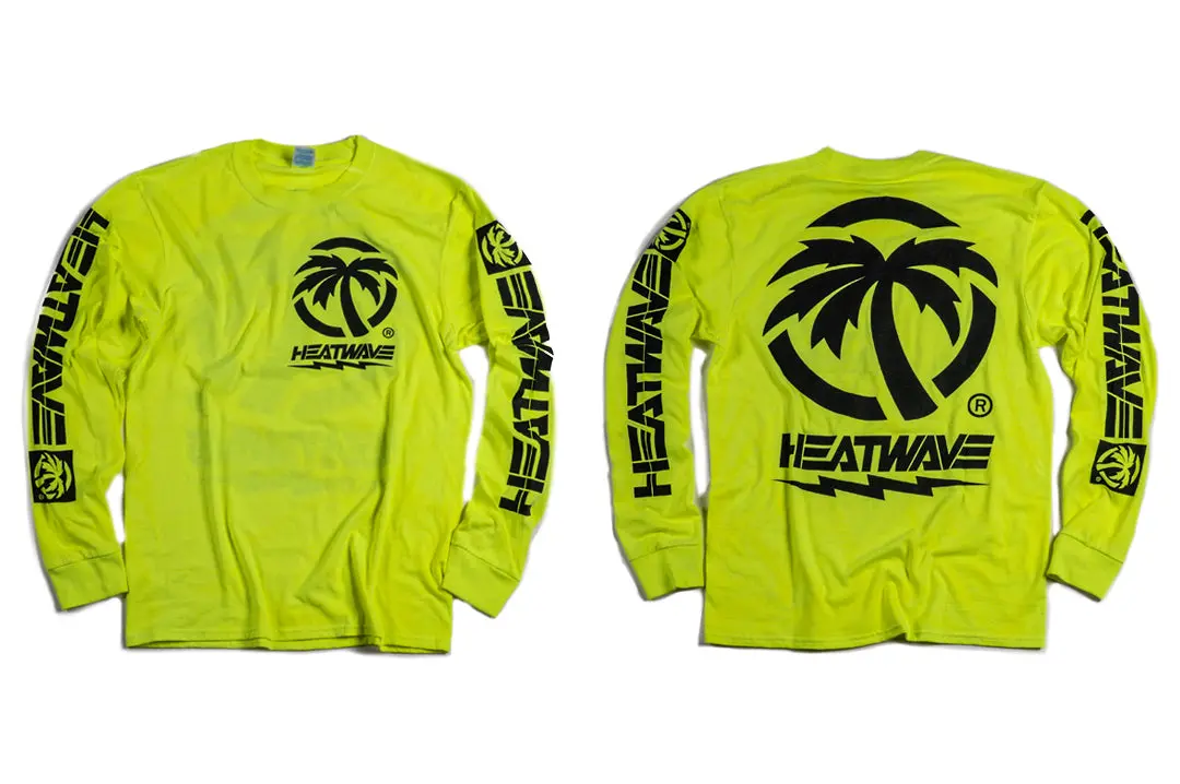 Heat Wave Hi-Vis Bolt Long Sleeve T-Shirt 1