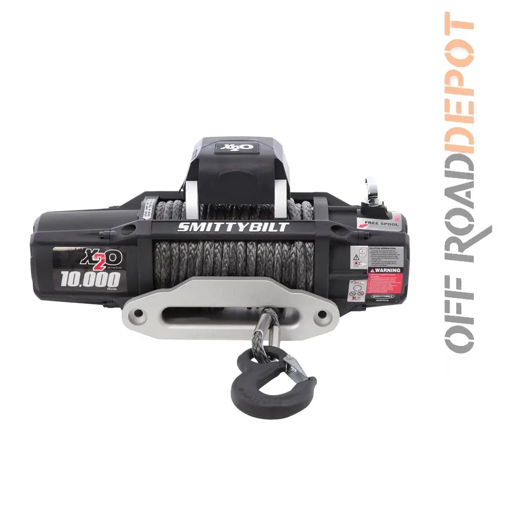 Winch X20-10 Gen Ii 10,000 Lbs Sintetico 3/8''X98.5' 1