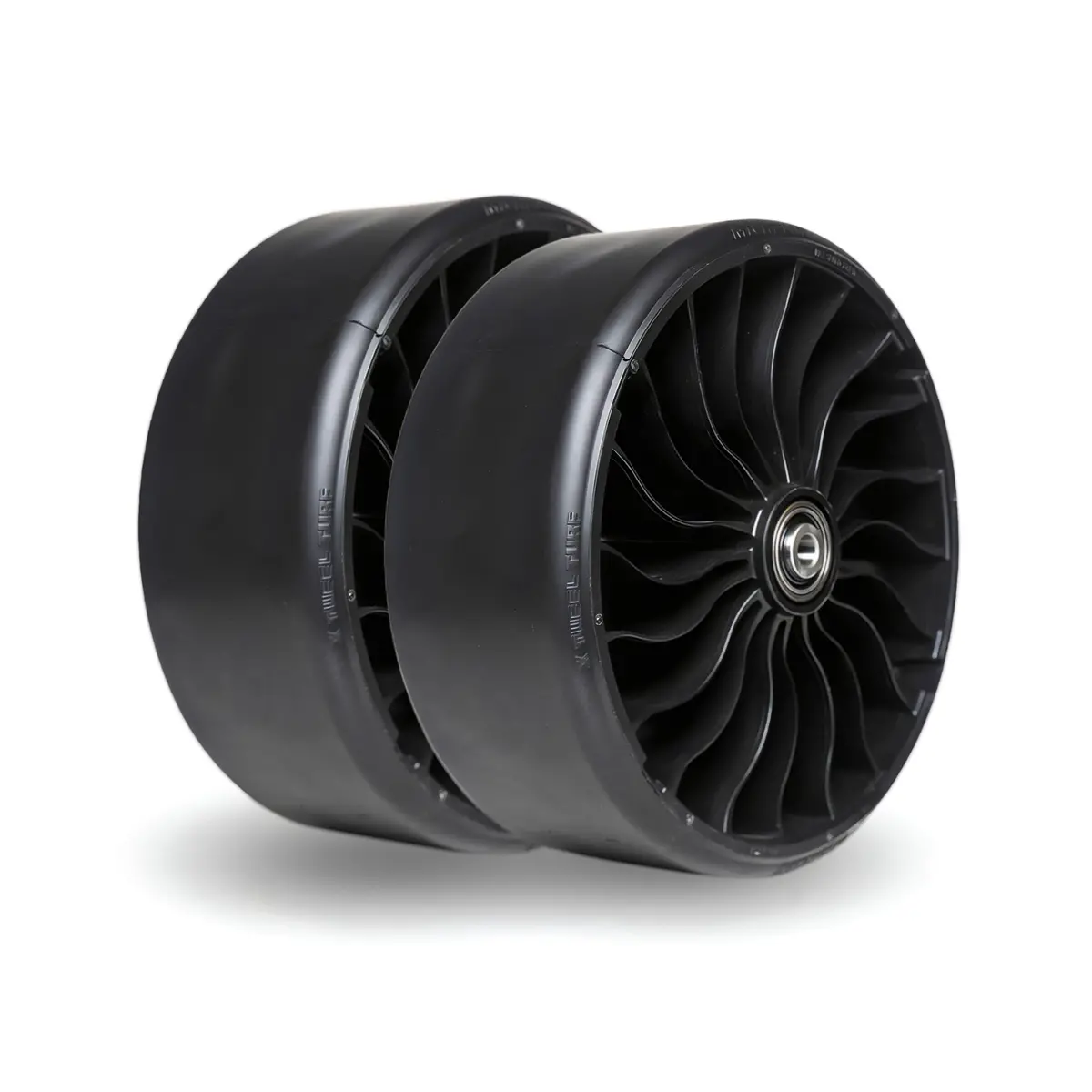 Set Of 2 15X6.0N6 5/8 Smooth Caster Turf Tweels [49136] 1